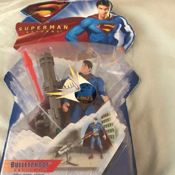 Superman returns figure bulletproof new Mattel - Picture 1 of 2
